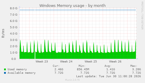 Windows Memory usage
