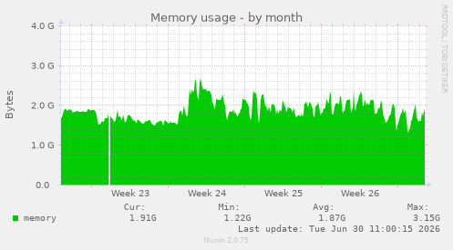 Memory usage