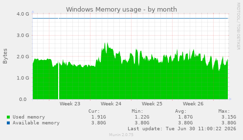 Windows Memory usage